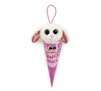 NICI NICI Schlüsselanhänger GLUBSCHIS Hase Chibbia mit Loop beige 9cm in Schultüte