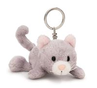 NICI NICI Schlüsselanhänger Katze liegend grau 10cm