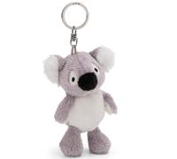 NICI Schlüsselanhänger Koala Barry 10cm grau - Plüsch-Begleiter Kuscheltieranhänger mit Schlüsselring für Schlüsselband, Schlüsselbund & Schlüsselhalter