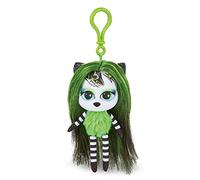 NICI Pixidoos Puppe Bami 14cm mit Karabiner - stylischer Puppenanhänger für Tasche, Rucksack, Schlüsselbund-Trendiger Plüschanhänger