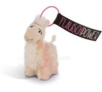 NICI - Plüschanhänger - Lama Flokatina »Flauschpower« (weiß, 12cm)