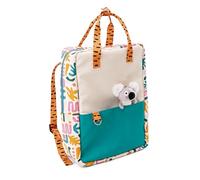 NICI Rucksack 34x24x10cm mit kleinem Kuscheltier Koala 10cm bunt - Rucksack mit Kuscheltier für Jungen und Mädchen - Abnehmbarer Pluschspielzeug Weich und Flauschig