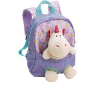 NICI Rucksack mit Plüschtier Einhorn 21x26cm 1 Stk.