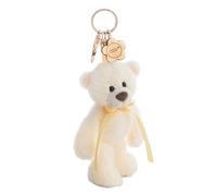 Plüschanhänger NICI "Classic Bear, Bär Finni, gelb, 13 cm", gelb, Plüschfiguren, KinderB:8cm H:13cm L:6cm, Plüsch, Polyester, mit Charm, B:8cm H:13cm L:6cm (65111757-0) gelb