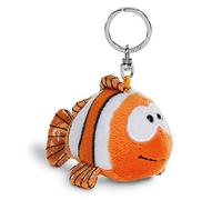 NICI Schlüsselanhänger Clownfisch Claus-Fisch 10 cm - Plüschtier Clownfisch Kuscheltieranhänger mit Schlüsselring für Schlüsselband, Schlüsselbund, Schlüsselhalter & Schlüsselkette - 45353
