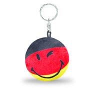 Nici Schlüsselanhänger Deutschland Smiley, s/r/g, ca 6 cm