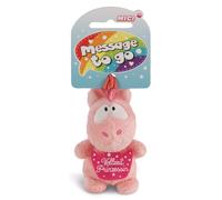 NICI Schlüsselanhänger, Einhorn Merry Heart, Vollzeit Prinzessin - Stück