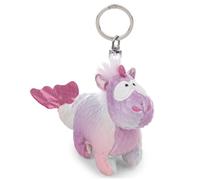 NICI Schlüsselanhänger Einhorn Nerina 10cm - Niedlicher Taschenanhänger aus kuschelig weichem Plüsch - Geschenk & Glücksbringer für Kinder & Erwachsene | 63090