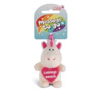 NICI Schlüsselanhänger, Einhorn Theodor, Lieblingsmensch - Stück