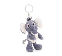 NICI NICI 62732 - Wild Friends, Elefant El-Flora, Schlüsselanhänger, 10 cm, GREEN