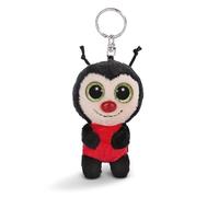 NICI Schlüsselanhänger GLUBSCHIS Marienkäfer Lily May 9cm - schwarz - Treuer-Plüschbegleiter für Rucksack oder Tasche, Schlüsselhalter für klein und Groß | 62590