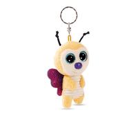 NICI Schlüsselanhänger GLUBSCHIS Schmetterling Sunshine Lou 9cm - gelb - Plüsch-Begleiter für Rucksack oder Tasche, Kuschel-Anhänger mit Metallring für Schlüsselbund & Schlüsselhalter | 61842