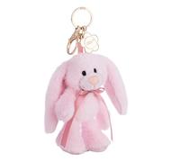 Plüschanhänger NICI "Classic Bear, Hase Lopino, pink, 13 cm", rosa, Plüschfiguren, KinderB:10cm H:13cm L:6cm, Plüsch, Polyester, mit Charm, B:10cm H:13cm L:6cm (56218710-0) rosa
