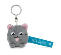 Schlüsselanhänger Katze - Feel Good! 5 cm