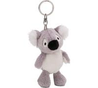 NICI Schlüsselanhänger Koala Barry 10cm grau - Plüsch-Begleiter Kuscheltieranhänger mit Schlüsselring für Schlüsselband, Schlüsselbund & Schlüsselhalter