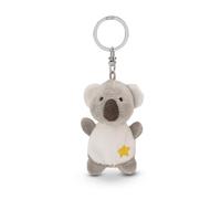 NICI Schlüsselanhänger Koala mit Stern 5cm-grau-Treuer-Begleiter für Rucksack oder Tasche, Schlüsselhalter für klein und Groß | 62093