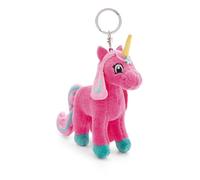 NICI Schlüsselanhänger Lissy Pony Einhorn Antonia 10cm pink - Plüsch-Begleiter Kuscheltieranhänger mit Schlüsselring für Schlüsselband, Schlüsselbund & Schlüsselhalter