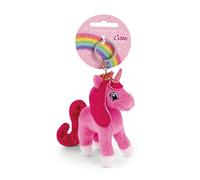NICI Schlüsselanhänger Lissy Pony Einhorn Selina 10cm rosa - Plüsch-Begleiter Kuscheltieranhänger mit Schlüsselring für Schlüsselband, Schlüsselbund & Schlüsselhalter