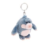 Schlüsselanhänger Maulwurf Berti Bermuda 8cm - grau - Treuer-Plüschbegleiter für Rucksack oder Tasche, Schlüsselhalter für Klein und Groß | 62880
