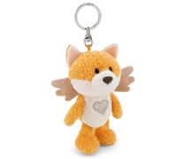 NICI Schlüsselanhänger Schutzengel Fuchs 10cm - Niedlicher Taschenanhänger aus kuschelig weichem Plüsch - Geschenk & Glücksbringer für Kinder & Erwachsene | 62711