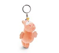 Schlüsselanhänger Seepferdchen Laguna Rainbow 9cm orange - Nachhaltiger Begleiter Kuscheltieranhänger mit Schlüsselring für Schlüsselband, Schlüsselbund & Schlüsselhalter