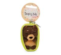 Nici - Schlüsselanhänger Sleeping Pets Dunkelbrauner Hund NICI GREEN