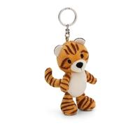 NICI Schlüsselanhänger Tiger – 10 cm, braun – treuer Begleiter für Rucksack oder Tasche