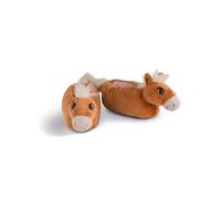 NICI Slipper "Haflinger Leotie" in Hellbraun - Größe 34-37 | Damen Pantoletten