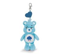 NICI Taschenanhänger Glücksbärchis Brummbärchi 15cm - blau - Niedliches Plüsch-Accessoire, süßer Schlüsselanhänger für Tasche, Rucksack & Auto - 62802