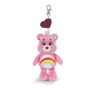 NICI Taschenanhänger Glücksbärchis Hurrabärchi 15cm - pink - Niedliches Plüsch-Accessoire, süßer Schlüsselanhänger für Tasche, Rucksack & Auto - 62801