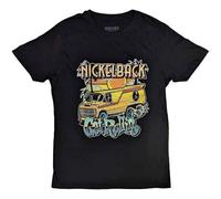 Nickelback Get Rollin Band Logo T Shirt L