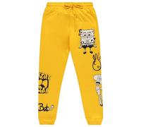 Nickelodeon Herren Spongebob Schwammkopf Jogginghose - Spongebob Herren Fleece Jogger Sweatpants - Spongebob, Patrick, Squidward Sweatpants, Gold, Groß