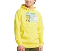 Nickelodeon Herren Spongebob und Patrick Fleece Sweatshirt - Männer und Frauen Unisex Pullover Hoodie (Größe: S-XL), Spongebob Gelb, Small