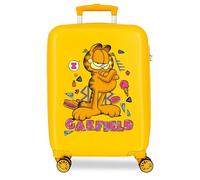 Nickelodeon Joumma Garfield Kabinenkoffer, Handgepäck, 2 kg, seitlicher Kombinationsverschluss, ABS 2 kg, 34 l, 38 x 55 x 20 cm, Gelb, gelb, Talla única, Kabinenkoffer