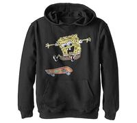 Nickelodeon Kids' Spongebob Squarepants Skater Bob Youth Pullover Hoodie