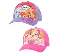 Nickelodeon M?dchen Paw Patrol 2er-Pack Baumwoll-Baseballkappen (Kleinkinder/Kleine
