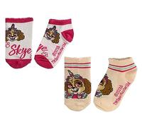 Nickelodeon Paw Patrol Sneaker Socken Mädchen Kinder - 2er Pack, design 1, 12.5-3.5