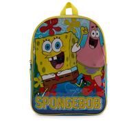 Nickelodeon Spongebob Schwammkopf Kleinkind Jungen Rucksack für Kinder - Kleinkinder-Rucksack mit gepolsterten Trägern und Reißverschlussfach - bequemer Rucksack für Kinder & Vorschulrucksack - 38,1