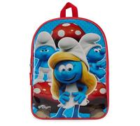 Nickelodeon Smurfs Kleinkind-Rucksack für Kinder, Kleinkind-Rucksack mit gepolsterten Trägern und Reißverschlussfach, kleiner Kinderrucksack, bequemer Rucksack für Kinder und Vorschulrucksack, 38,1