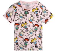 Nickelodeon Rugrats T-Shirt für Damen und Herren, Rundhalsausschnitt, kurzärmelig, Unisex-T-Shirts für Erwachsene (Größe S-XL), Rugrats Hellblau, L