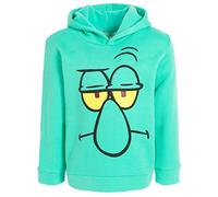 Nickelodeon SpongeBob SquarePants Squidward Big Boys Hoodie Aqua 7-8