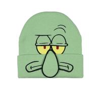 Nickelodeon Spongebob Schwammkopf und Freunde, Erwachsenen-Charakter-Mütze mit Bündchen für Damen und Herren, Grün , Einheitsgröße