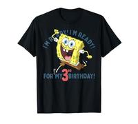 Nickelodeon SpongeBob SquarePants Ready For My 3rd Birthday T-Shirt