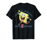 Nickelodeon Spongebob Squarepants Ready for My 8th Birthday T-Shirt