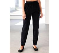 Nickihose CLASSIC BASICS, Damen, Gr. 36/38, Normalgrößen, schwarz, 80% Baumwolle, 20% Polyester, unifarben, lang, Hosen (387887-36) schwarz
