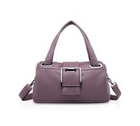 NICOLE & DORIS Damen Handtaschen für Damen Mode Umhängetasche Handtasche Schultertasche Frauen Retro Handtasche PU Leder Lila