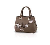 Nicole&Doris Elegant Freizeit Schön Damen Handtaschen Umhängetasche Damenhandtaschen Henkeltaschen Schultertaschen Wasserdicht Dauerhaft PU Khaki