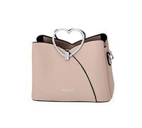 NICOLE & DORIS Fashion Handtasche für Damen Umhängetasche wasserdichte Schultertaschen PU-Leder Henkeltaschen Top Griff Tasche für Schule und Shopping Khaki