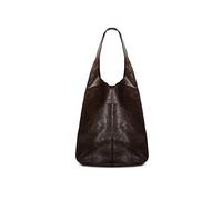 NICOLE & DORIS Frauen Tasche Groß Schultertasche Shopper Weiche Ledertasche Leichte Tote Tasche Hobo Handtasche Gross Umhängetasche Faltbare Tragetasche Kaffee