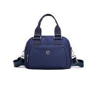 NICOLE & DORIS Handtasche Messenger Bag Damen Casual Schultertasche Nylon Wasserdicht Leichte Umhängetasche Multi-Tasche Handtasche Reise Navy Blau